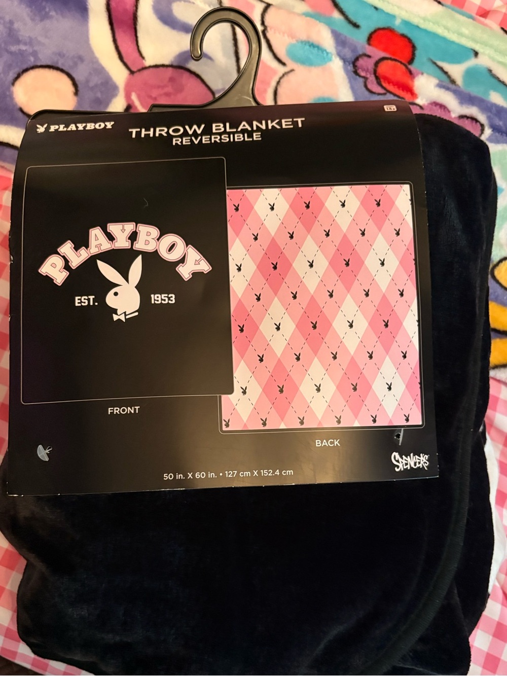 NWT Playboy bunny blanket